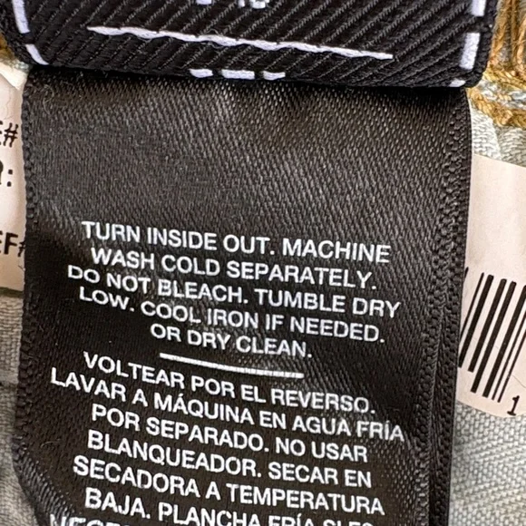 7 For All Mankind Blue High-Rise Skinny Jeans - Picture 7 of 8